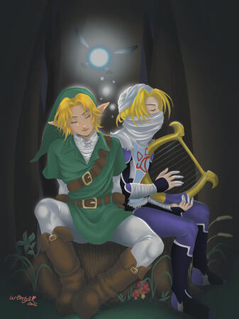 Link and Sheik